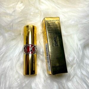 YSL ROUGE VOLUPTÉ SHINE OIL IN STICK LIPSTICK IN 122 BURNT ZELLIGE